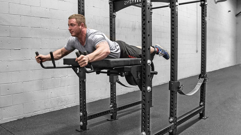 RH 2M Rogue Hyper 3x3 Mount Reverse Hyper Machine Rogue Fitness Canada